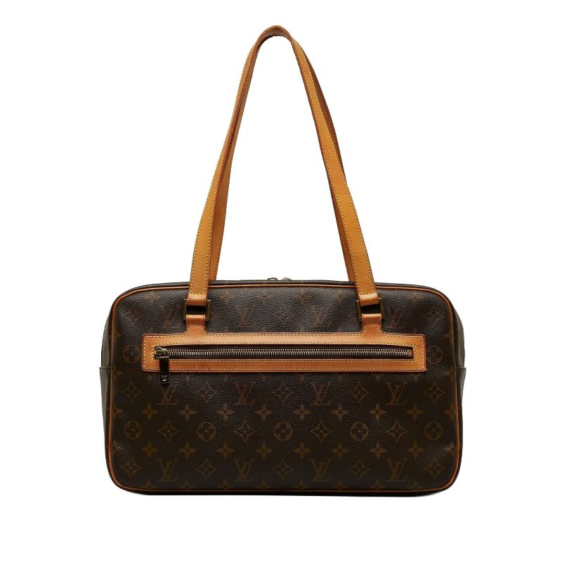 LOUIS VUITTON Monogram Cite GM Shoulder Bag