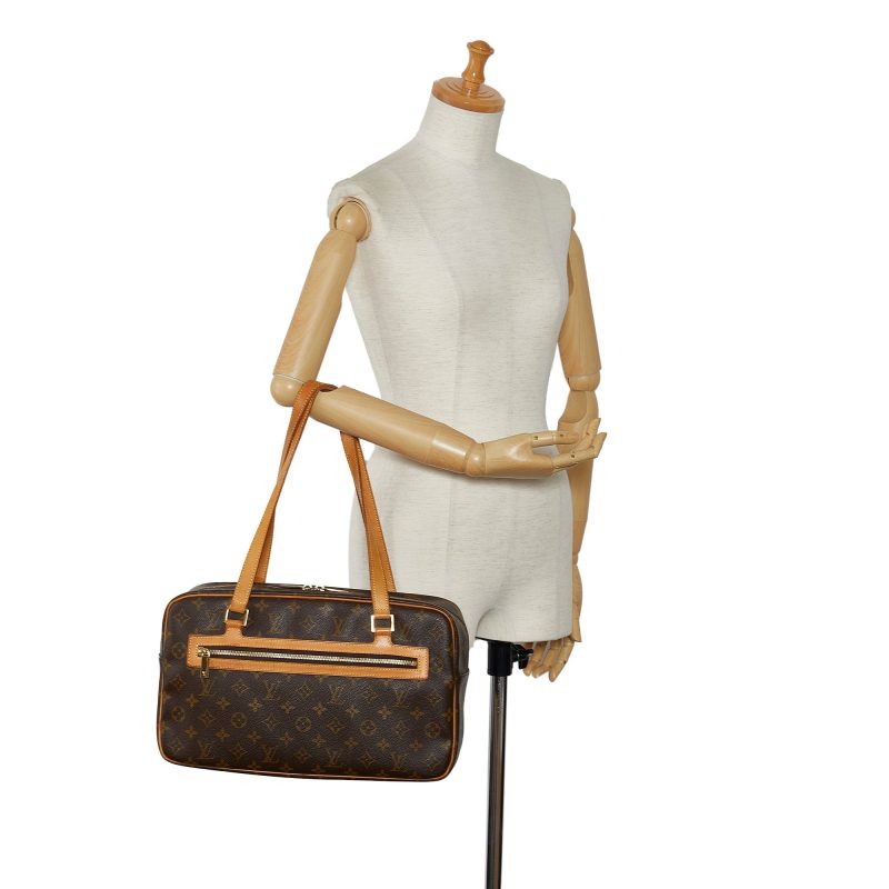LOUIS VUITTON Monogram Cite GM Shoulder Bag - Image 9