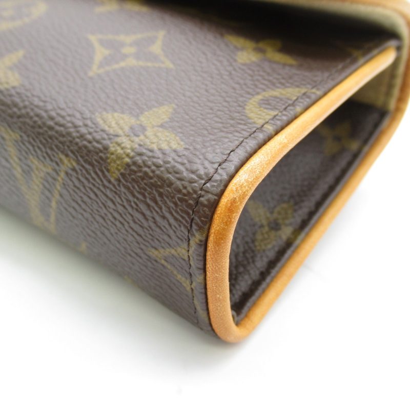 LOUIS VUITTON Pochette Florentine Brown Monogram PVC coated canvas M51855 - Image 10