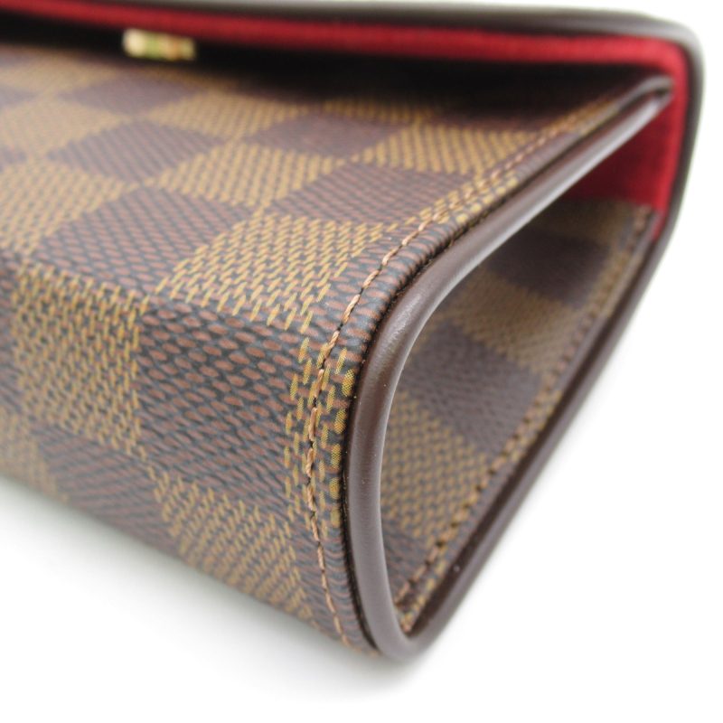 LOUIS VUITTON Pochette Florentine Brown Damier PVC coated canvas N51856 - Image 10