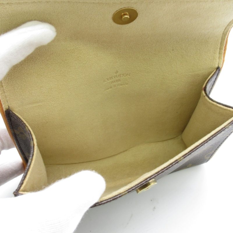 LOUIS VUITTON Pochette Florentine Brown Monogram PVC coated canvas M51855 - Image 5