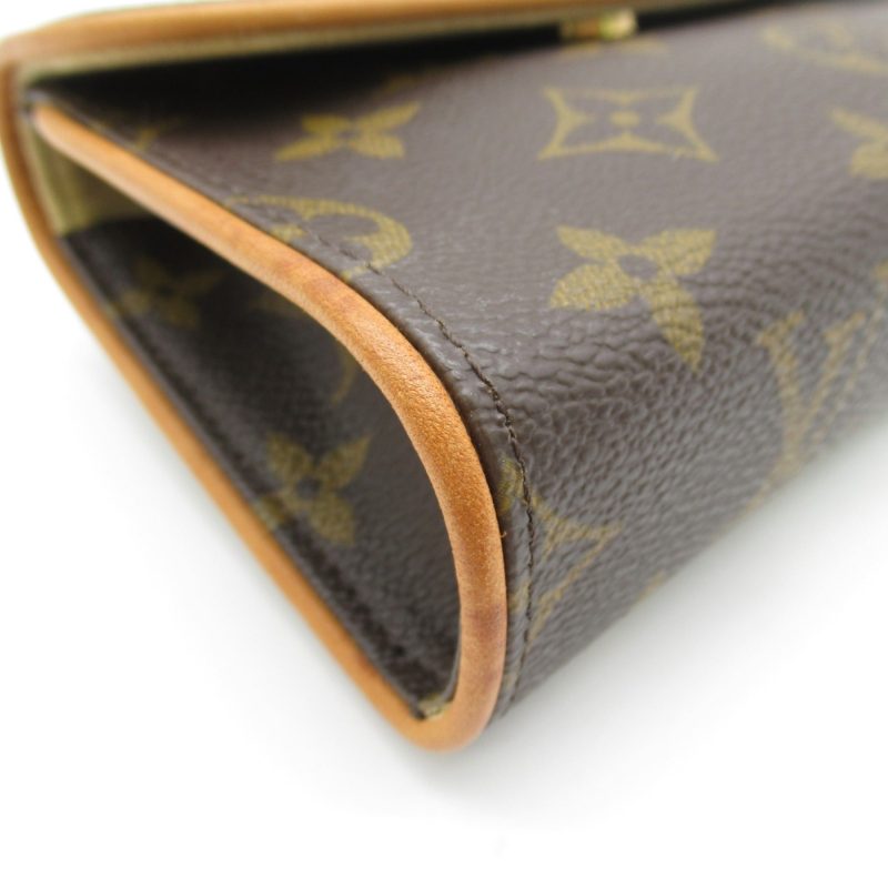 LOUIS VUITTON Pochette Florentine Brown Monogram PVC coated canvas M51855 - Image 10