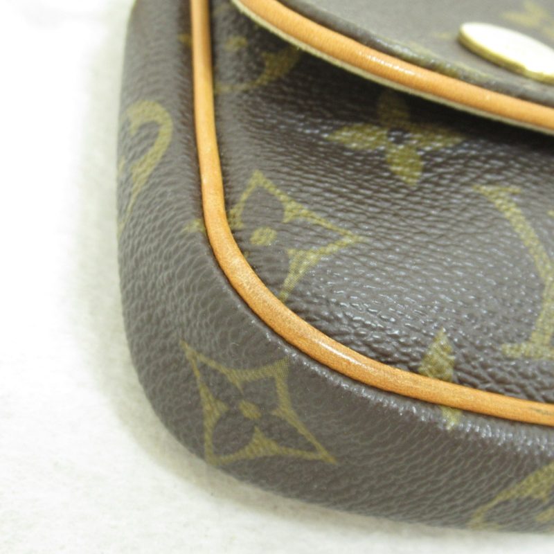 LOUIS VUITTON Pochette Cancoon Brown Monogram PVC coated canvas M60018 - Image 7