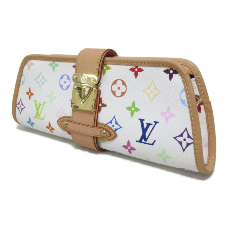 LOUIS VUITTON Shirley handbag Mulch color Blanc Monogram Multicolore PVC coated canvas M40049 - Image 3