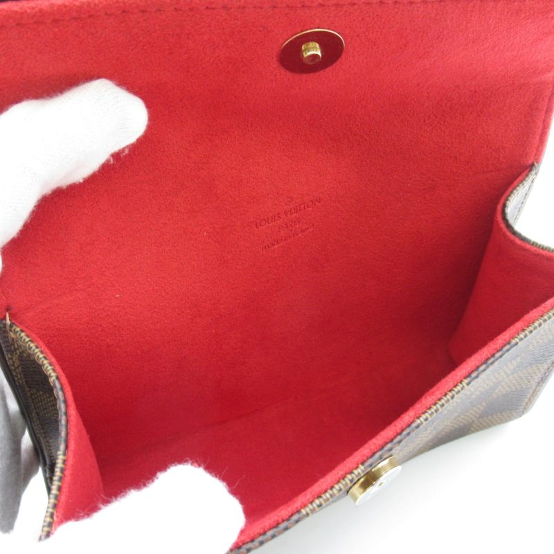 LOUIS VUITTON Pochette Florentine Brown Damier PVC coated canvas N51856 - Image 5