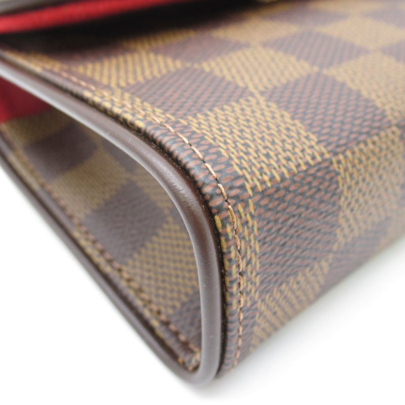 LOUIS VUITTON Pochette Florentine Brown Damier PVC coated canvas N51856 - Image 9