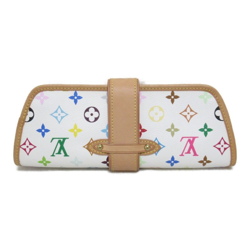 LOUIS VUITTON Shirley handbag Mulch color Blanc Monogram Multicolore PVC coated canvas M40049 - Image 2