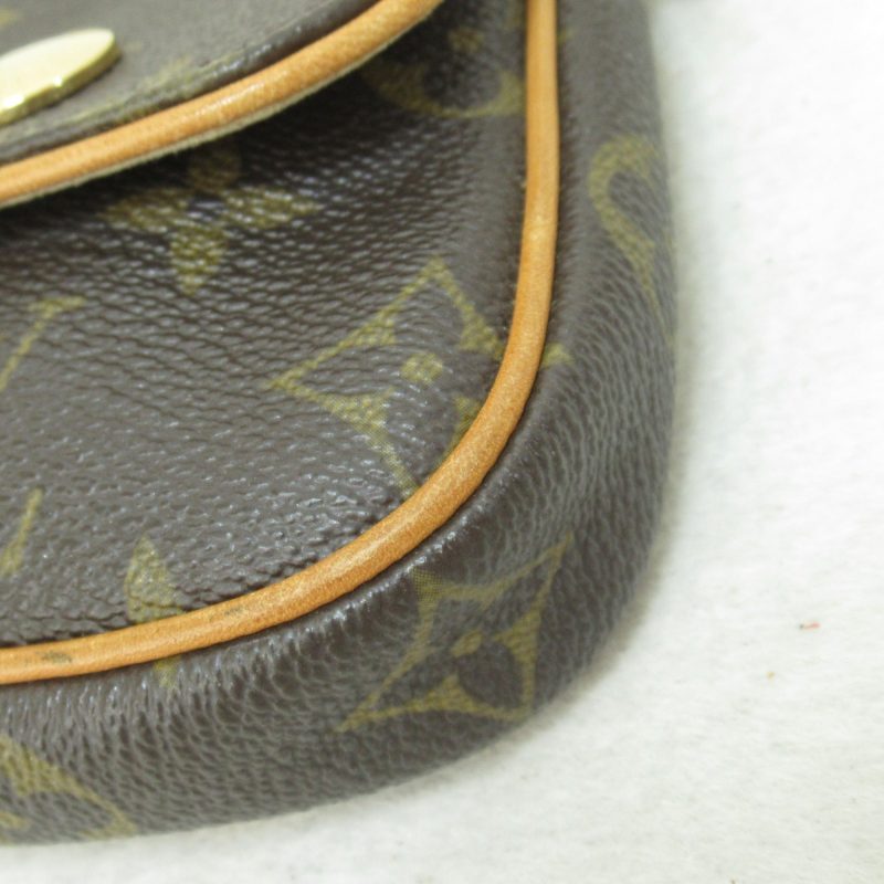 LOUIS VUITTON Pochette Cancoon Brown Monogram PVC coated canvas M60018 - Image 6