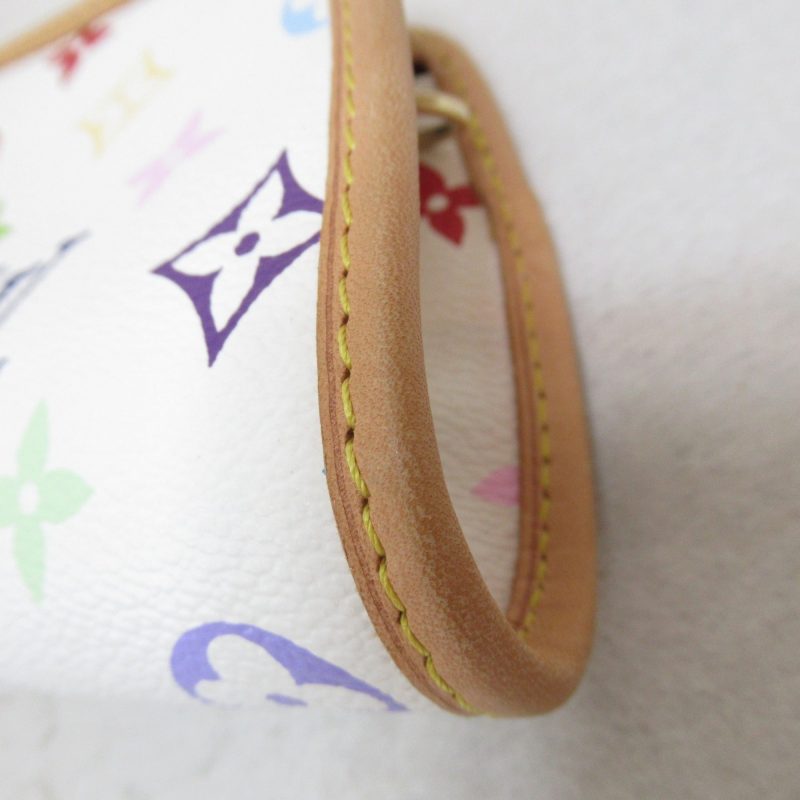 LOUIS VUITTON Shirley handbag Mulch color Blanc Monogram Multicolore PVC coated canvas M40049 - Image 9