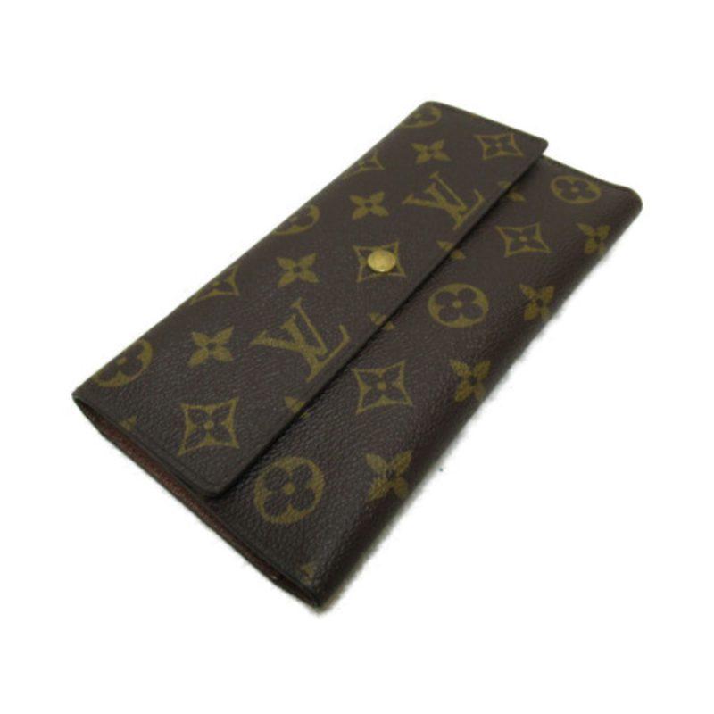 LOUIS VUITTON Porte Tresor Brown Monogram PVC coated canvas M61215 - Image 3