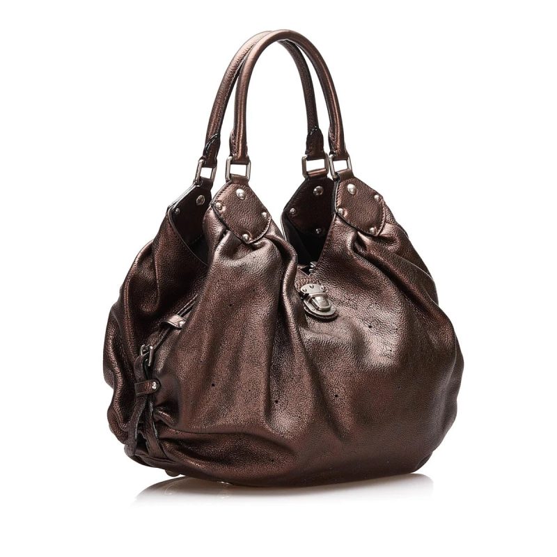 LOUIS VUITTON MONOGRAM MAHINA SHOULDER BAG - Image 2